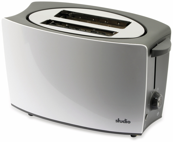 Doppelschlitz, Toaster, TR-Tds-04, weiß, 800 W, silber - Produktbild 2