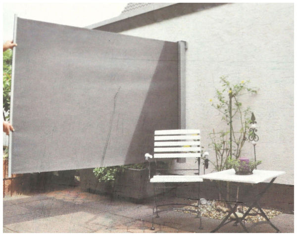 Balkonmarkise, LECO, 120x200 cm, anthrazit - Produktbild 2
