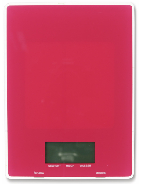 Digitale Küchenwaage, TR-KSg-04, rot