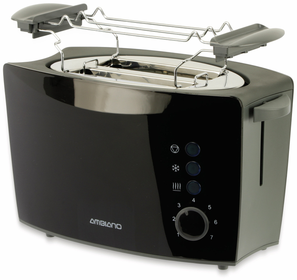 Doppelschlitz, Toaster, TR-Tds-05, schwarz, 800 W, B-Ware