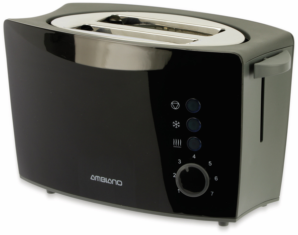 Doppelschlitz, Toaster, TR-Tds-05, schwarz, 800 W, B-Ware - Produktbild 2