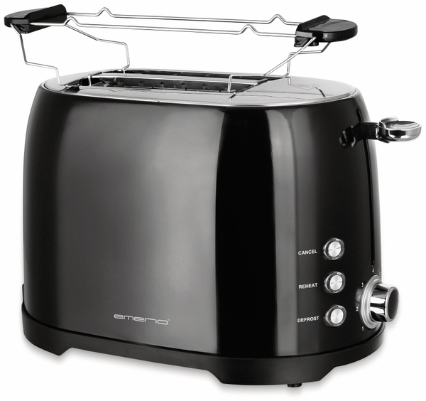 Emerio Toaster TO-122102, 800 W, schwarz