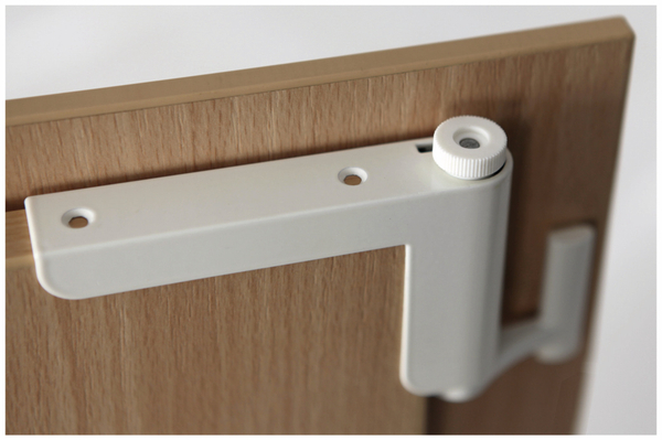 Mini-Türschließer, Clip Close, weiß - Produktbild 2