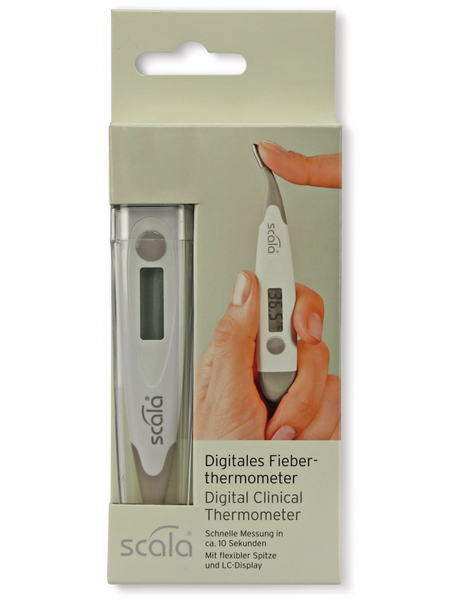 Scala Fieberthermometer SC19 flex, grau - Produktbild 3
