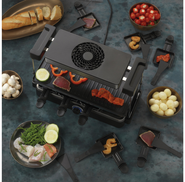 TREBS Gourmetgrill &amp; Raclette 15110, 1200 W, 8 Personen - Produktbild 7