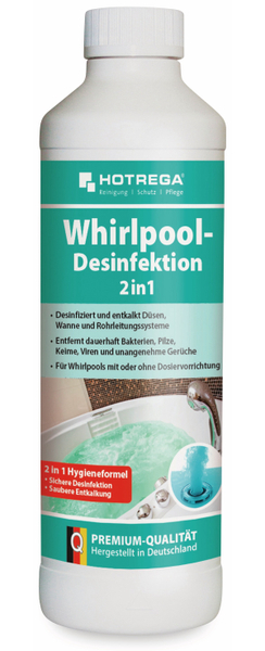HOTREGA Whirlpool-Desinfektion 2in1, 500 ml