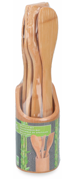 Kochlöffel-Set, 6-teilig, bambus - Produktbild 2