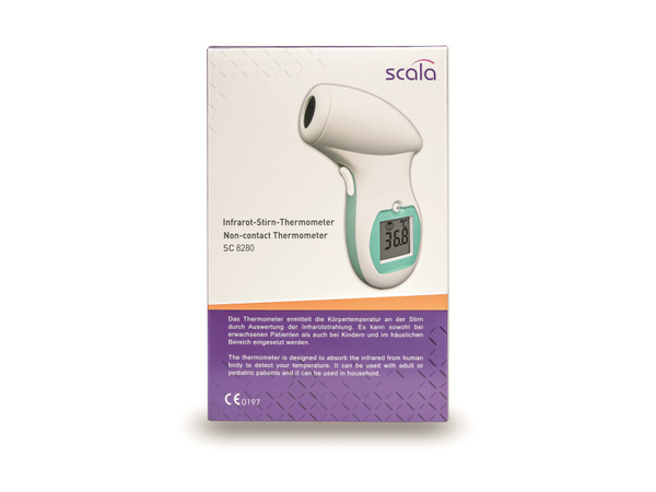 SCALA Infrarot-Stirn-Thermometer SC 8280 - Produktbild 4