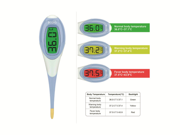 SCALA Fieberthermometer SC 2050, flex - Produktbild 5