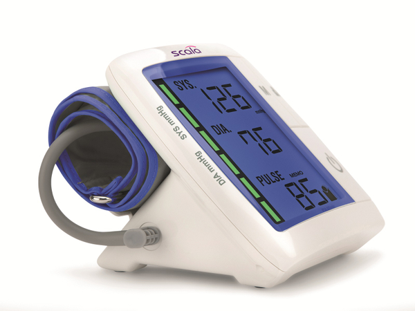SCALA Oberarm-Blutdruckmessgerät SC 7670, weiß - Produktbild 2