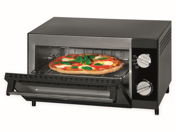 CLATRONIC Multi Pizza-Ofen MPO 3520, 12 L, 1000 W, schwarz - Produktbild 2