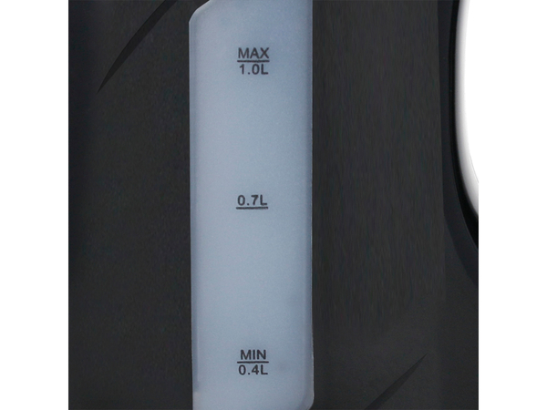 EMERIO Wasserkocher WK-121616.1, 1 L, 900 W, schwarz - Produktbild 2