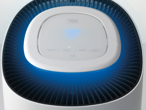 TREBS Smarter Luftreiniger 49200, weiß - Produktbild 3