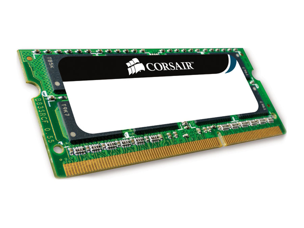 CORSAIR Speichermodul SO-DIMM, DDR3, CMSO8GX3M1A1333C9 Value Select