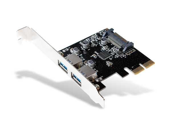 LogiLink USB 3.1 PCIe-Karte PC0080, 2-Port