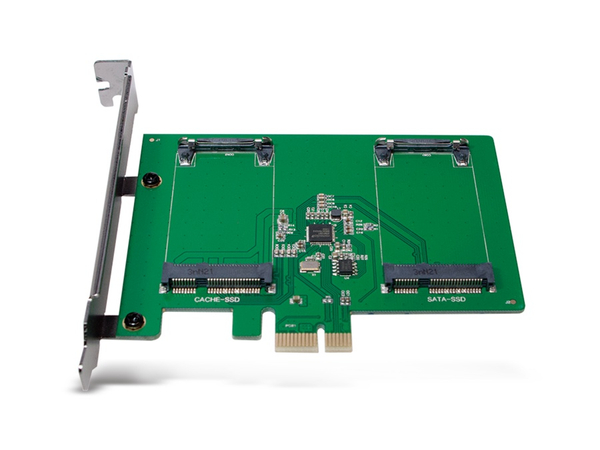 LogiLink SATA-Controllerkarte PC0078, PCIe, 2x mSATA SDD - Produktbild 3
