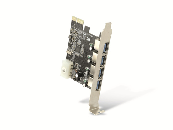 RED4POWER USB 3.0 PCIe-Karte R4-E002, 4-port - Produktbild 2