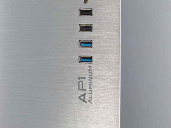 Inter-Tech PC-Gehäuse AP-1, Midi Aluminium - Produktbild 9