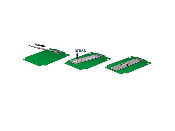 Schnittstellenkarte DELOCK 89370, M.2 NGFF, PCIe - Produktbild 3