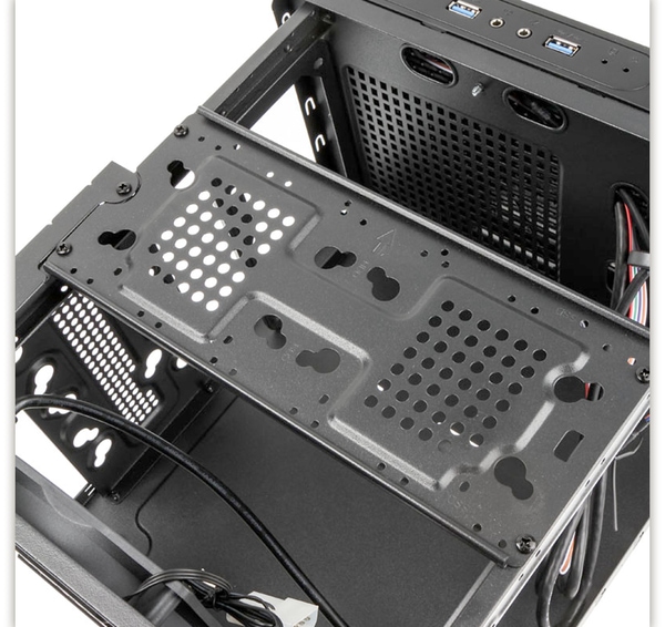 KOLINK PC-Gehäuse Satellite, Mini-ITX, schwarz - Produktbild 7