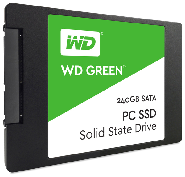 SSD WESTERN DIGITAL Green WDS240G1G0A, 6,35 cm (2,5&quot;), 240 GB, SATA III