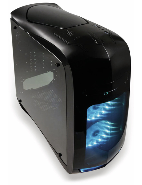 Kolink PC-Gehäuse Punisher RGB, Midi-Tower, schwarz - Produktbild 4
