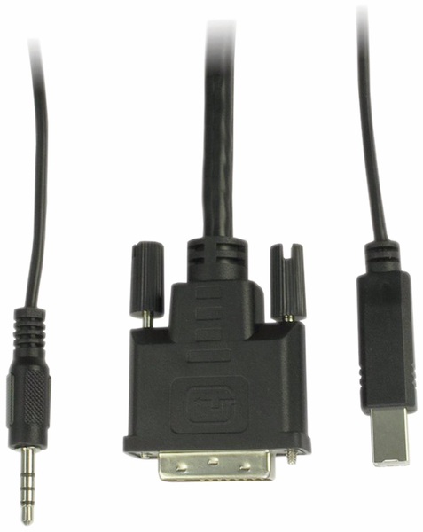 KVM Switch KVM-AS-41DA, 4-port, B-Ware - Produktbild 4