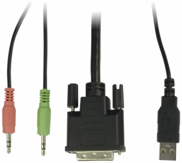 KVM Switch KVM-AS-41DA, 4-port, B-Ware - Produktbild 5