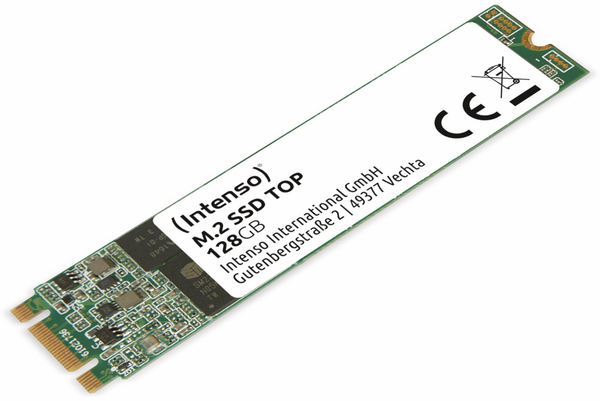 INTENSO M.2-SSD, 128 GB, MLC-FLASH