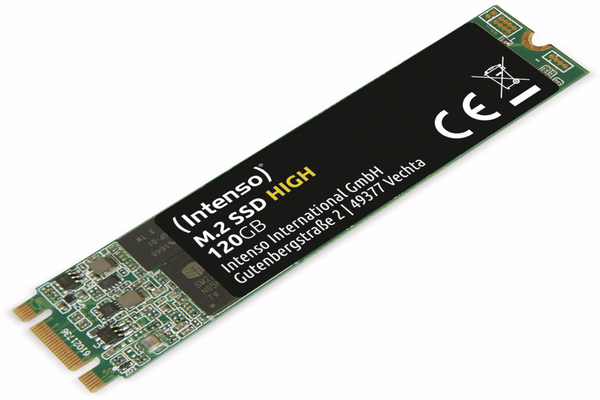 INTENSO M.2-SSD, 120 GB, TLC-FLASH