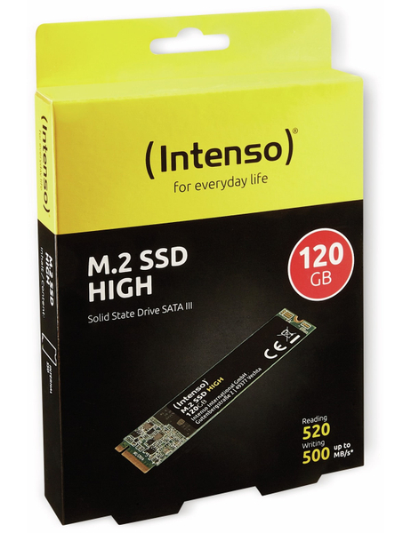 INTENSO M.2-SSD, 120 GB, TLC-FLASH - Produktbild 2