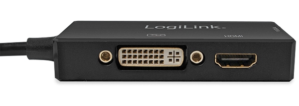 LOGILINK DisplayPort-Adapter CV0109, DVI, HDMI, VGA - Produktbild 3