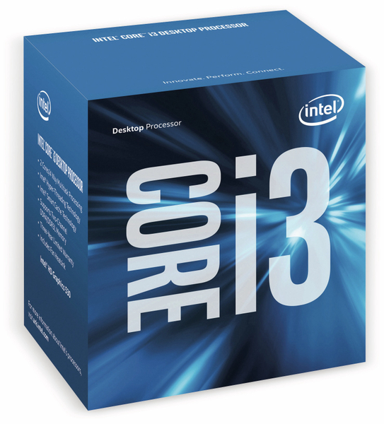 Intel CPU Core i3-7320, 2x 4,1 GHz