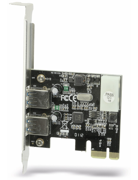 RED4POWER USB 3.0 PCIe-Karte R4-E001, 2-port