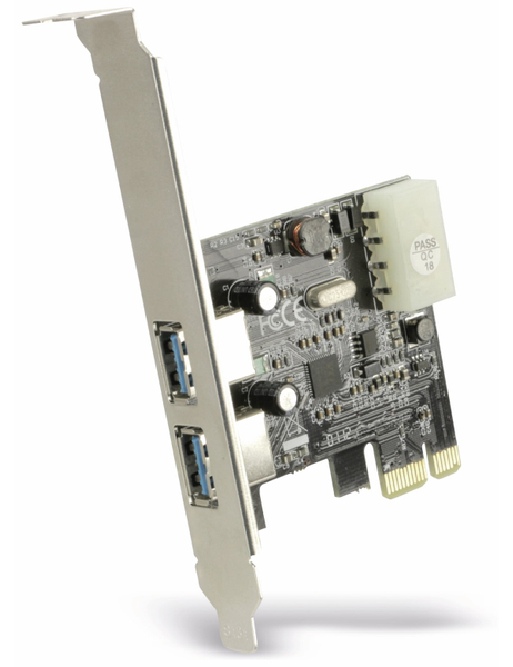 RED4POWER USB 3.0 PCIe-Karte R4-E001, 2-port - Produktbild 2