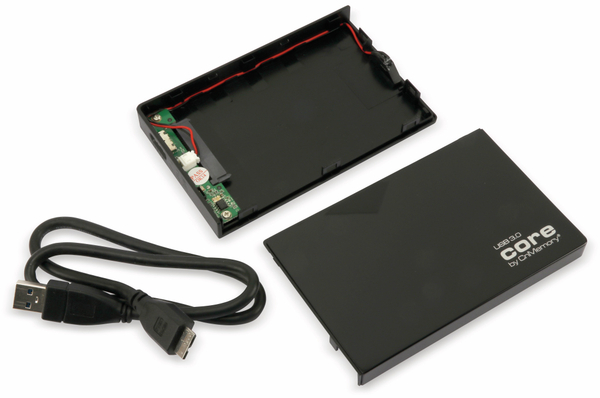 CnMemory 2,5&quot; USB 3.0 HDD Gehäuse, CORE, f. SATA HD - Produktbild 3
