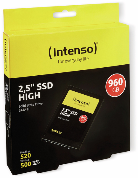 INTENSO SSD High Performance 3813450, SATA III, 960 GB - Produktbild 2