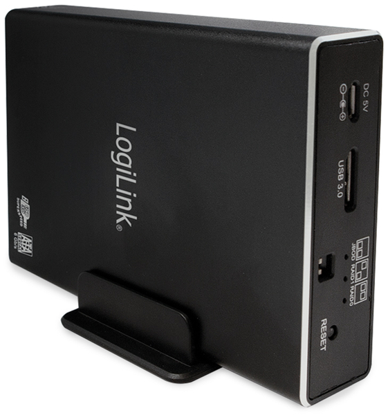 LogiLink USB3.0 Raid-Gehäuse UA0291, 2x 2,5&quot;, Aluminium - Produktbild 7