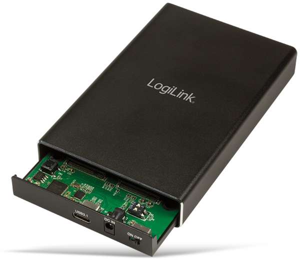 LogiLink USB3.1 Gen2 Raid-Gehäuse UA0297, 2x M.2 - Produktbild 3