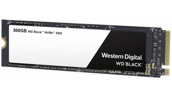 WESTERN DIGITAL M.2 SSD Black NVMe, 500 GB