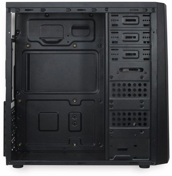 INTER-TECH PC-Gehäuse B-42, schwarz-blau - Produktbild 7