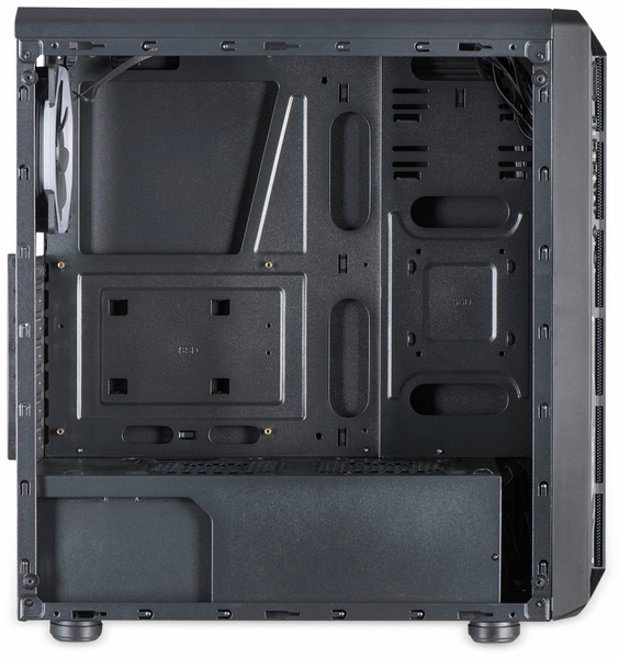 INTER-TECH PC-Gehäuse C-3 Saphir, schwarz - Produktbild 5