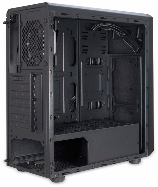 INTER-TECH PC-Gehäuse C-3 Saphir, schwarz - Produktbild 7