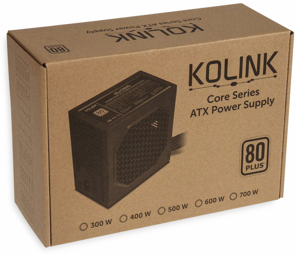 Kolink PC-Netzteil KL-C500, 80 Plus, 500 W - Produktbild 5