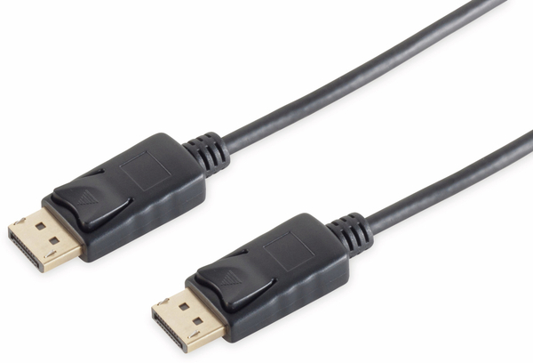DisplayPort-Kabel, Stecker/Stecker, 4K, 1,0 m
