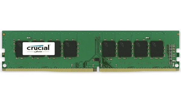 CRUCIAL DDR4 Arbeitsspeicher 16 GB (1x 16 GB), 2400 MHz, CL17