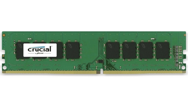 CRUCIAL DDR4 Arbeitsspeicher 8 GB (1x 8 GB), 2400 MHz, CL17