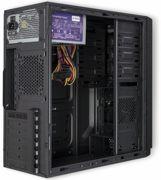 INTER-TECH PC-Gehäuse IT-5916 CR, 500W - Produktbild 3