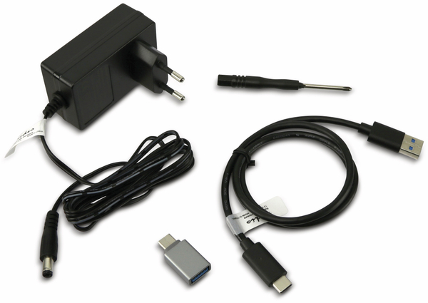 Nedis Festplattengehäuse USB-Typ C, 3,5&quot; - Produktbild 4