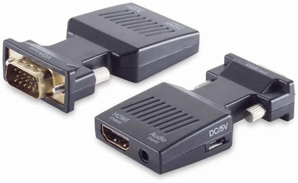 VGA-Adapter, VGA-Stecker zu HDMI-Buchse, 1080p